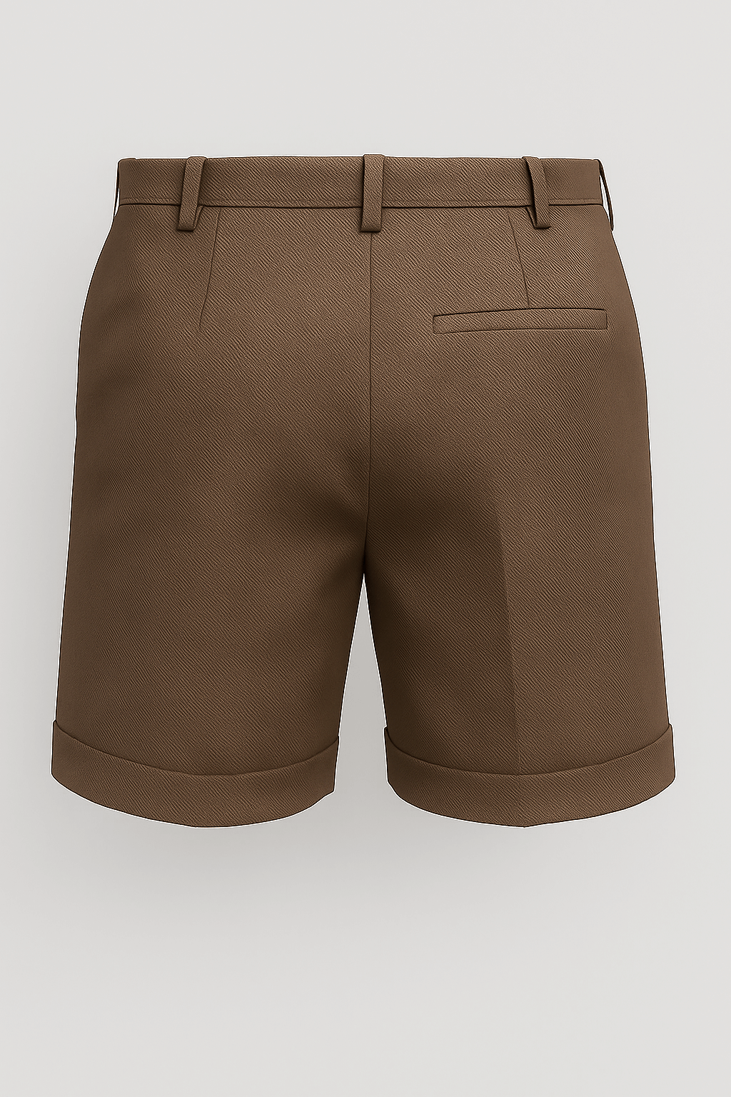 The Pleated Short - Taupe