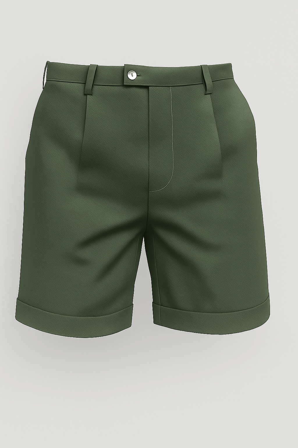 The Pleated Short - Green