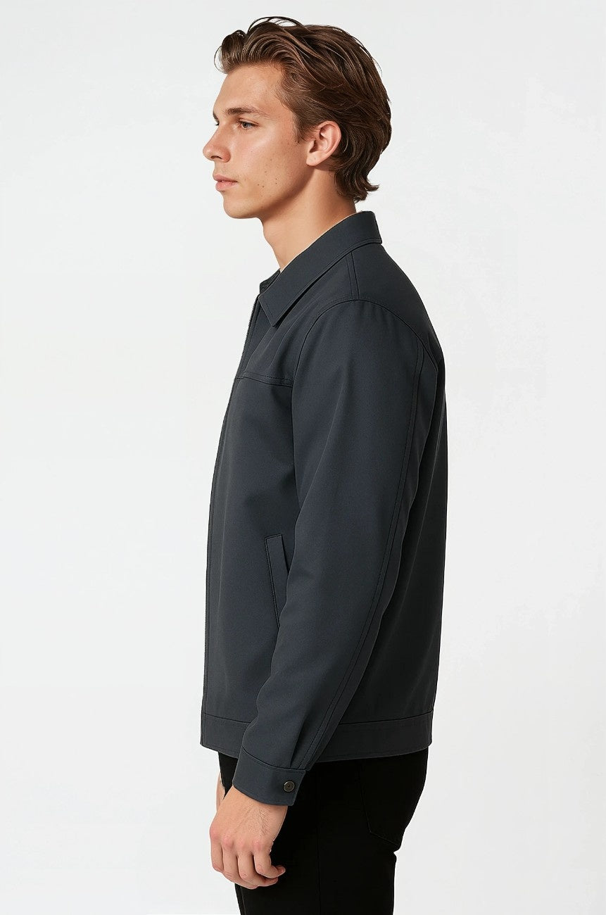 Lightweight Twill Jacket voor Men's - Dark Grey