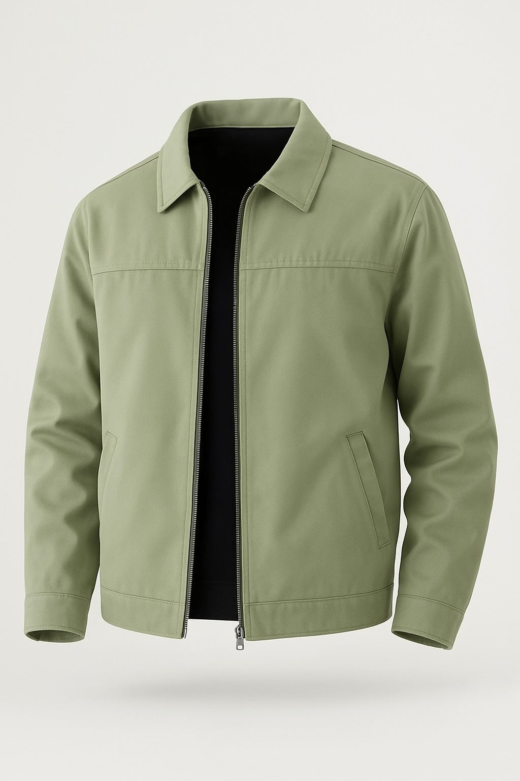 Lightweight Twill Jacket voor Men's - Pea Green