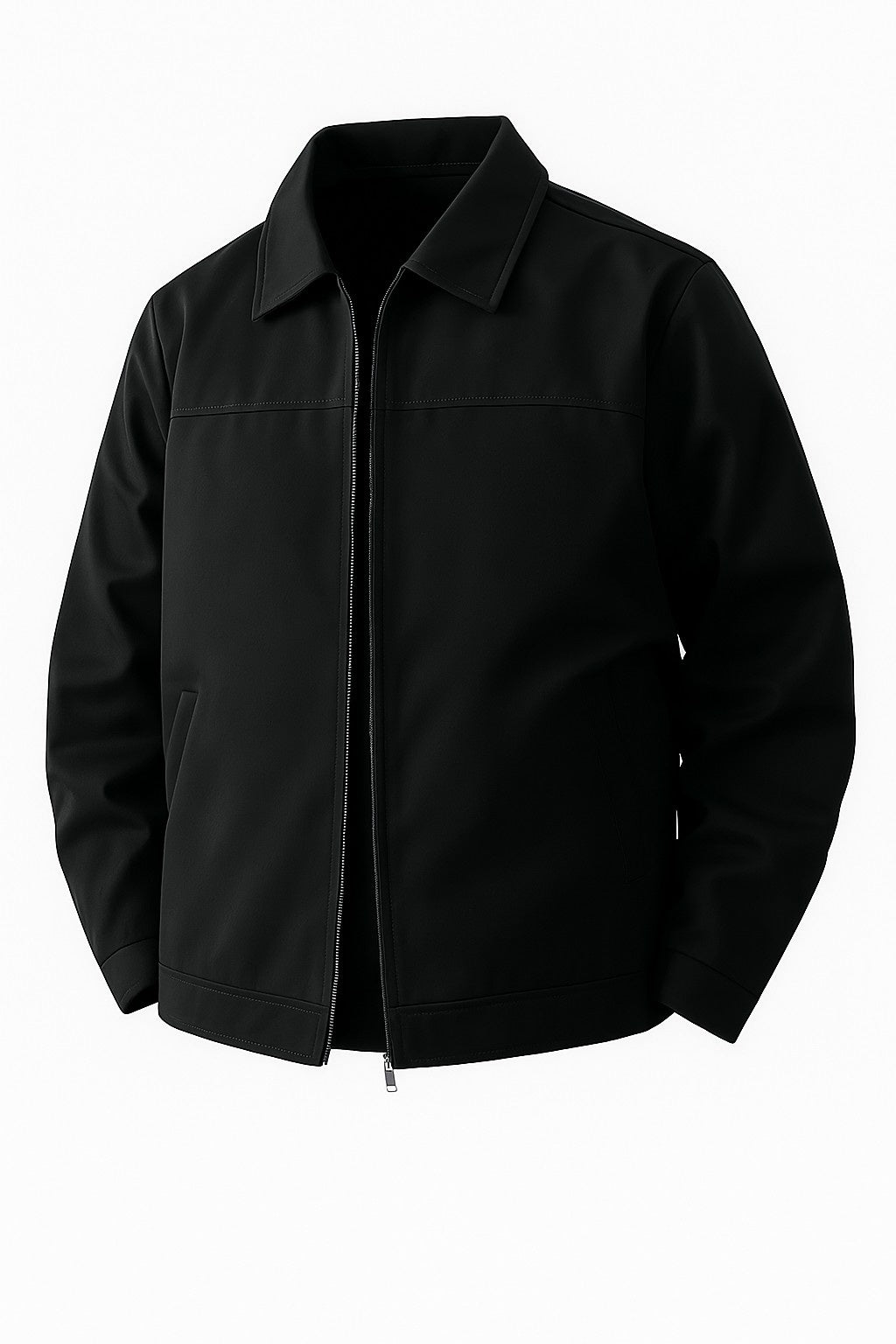 Lightweight Twill Jacket voor Men's - Black