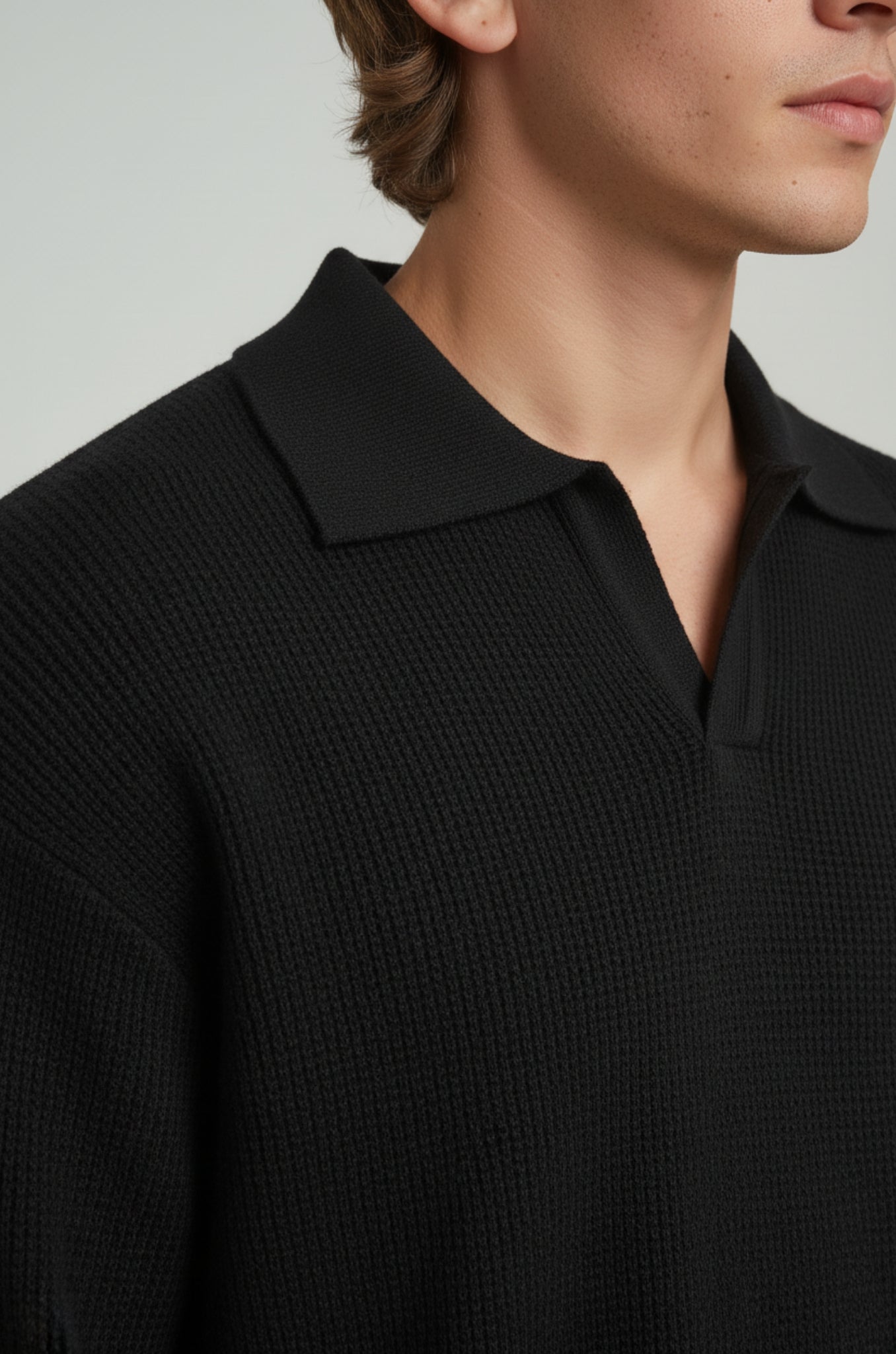 The Knit Lapel Shirt