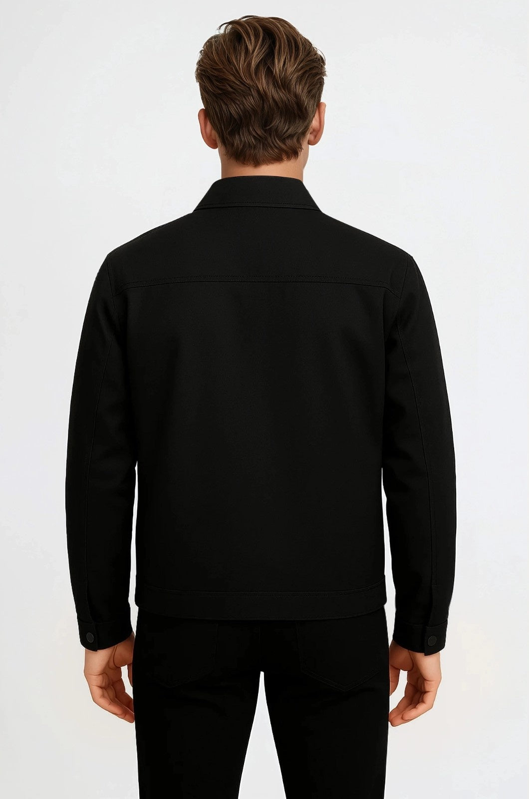 Lightweight Twill Jacket voor Men's - Black