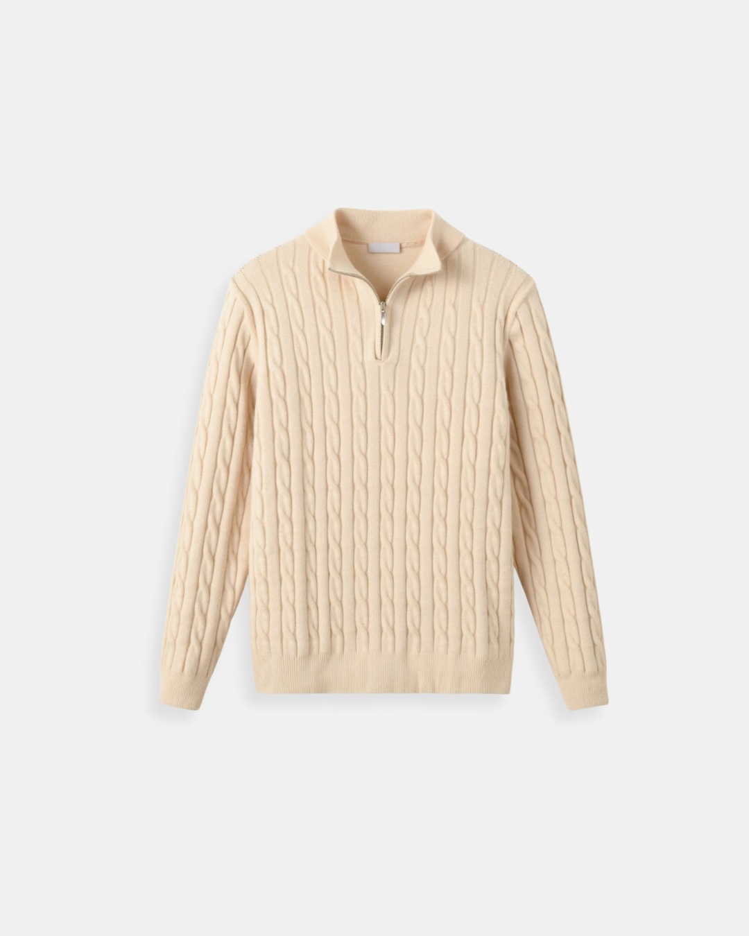 The Old Money Quarter Zip Knit