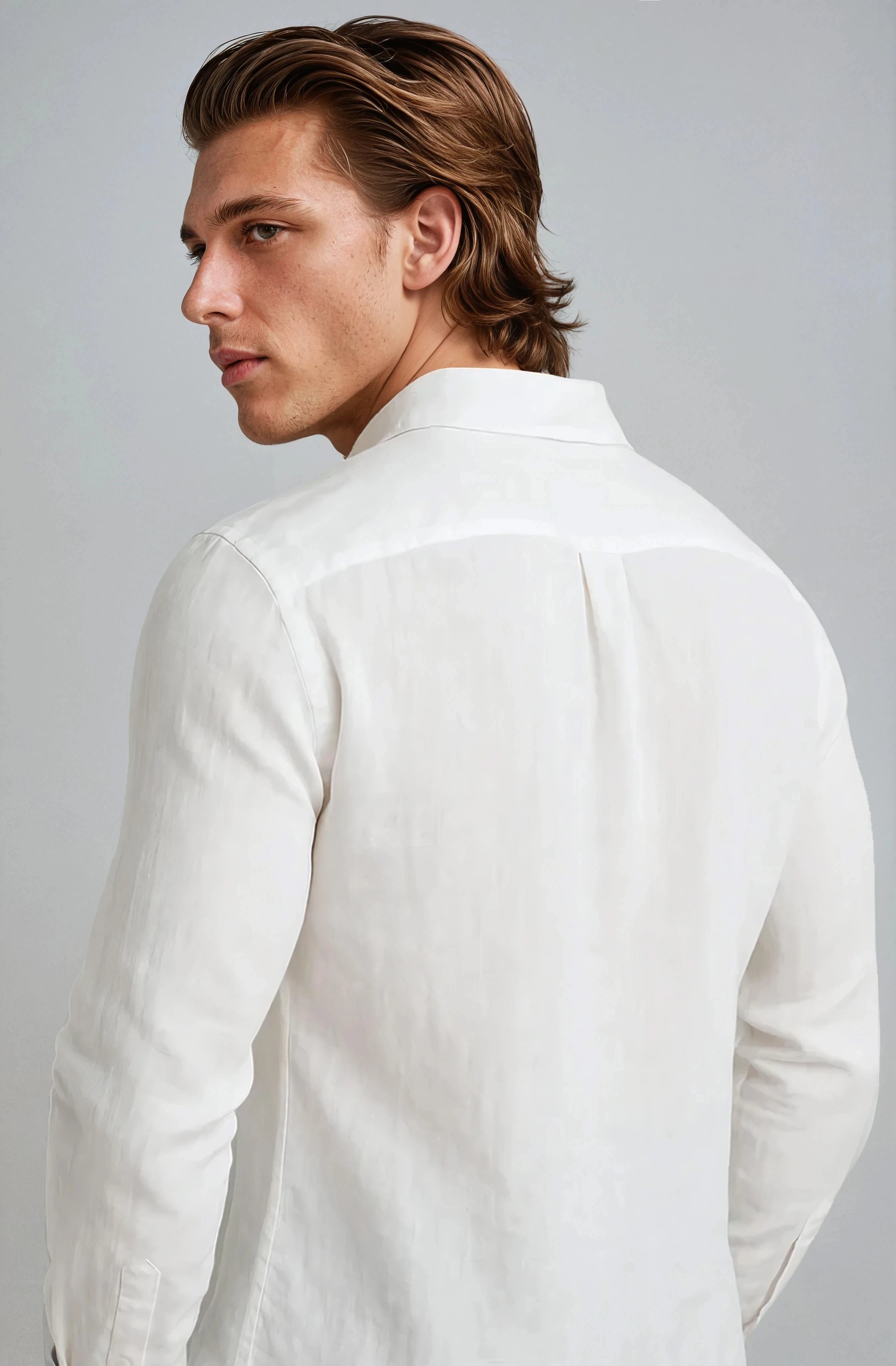 Monaco Linen Shirt - White