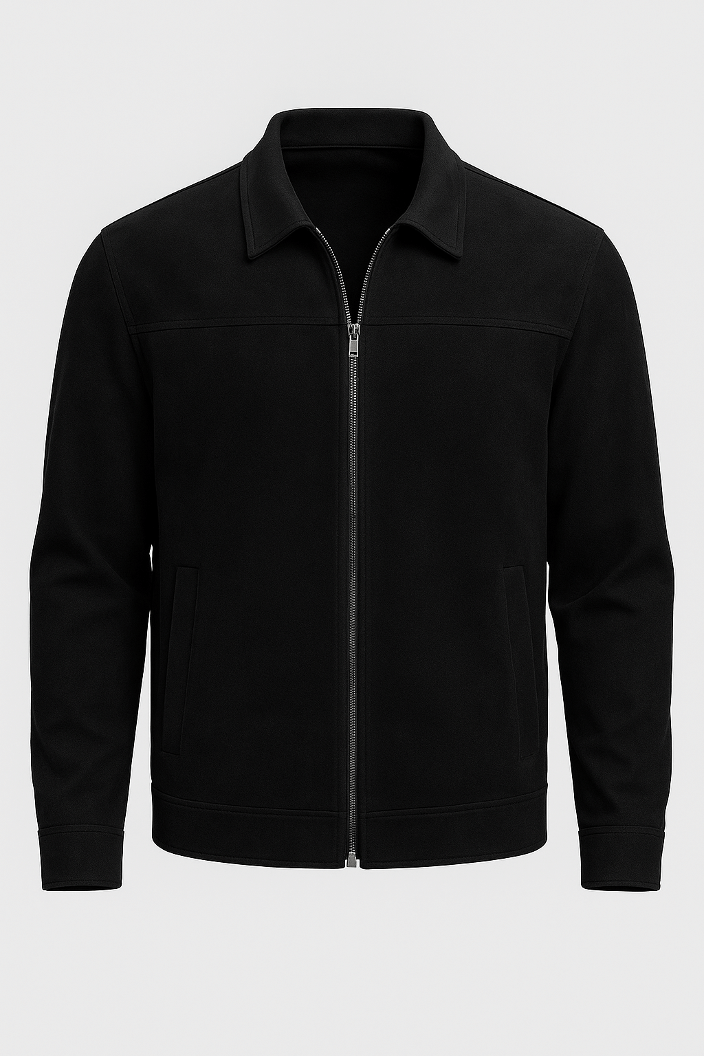 Black Suede Jacket voor Men's