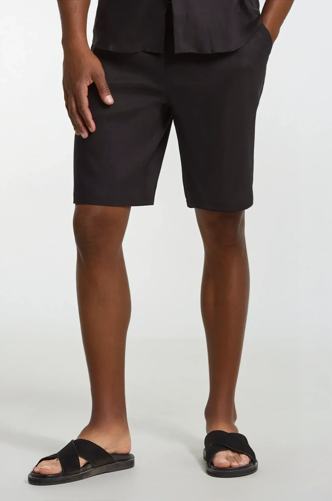 Ink Black Shorts