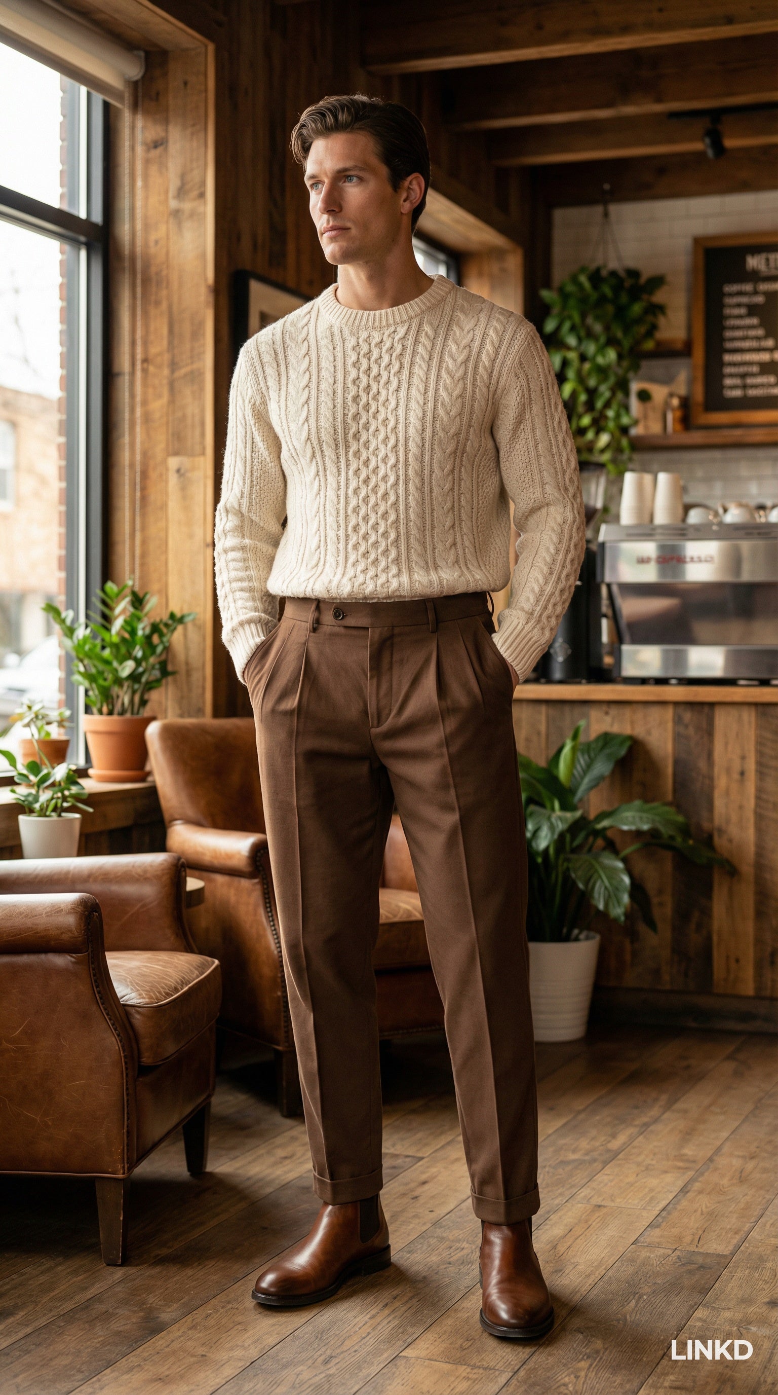 The Pleated Chino