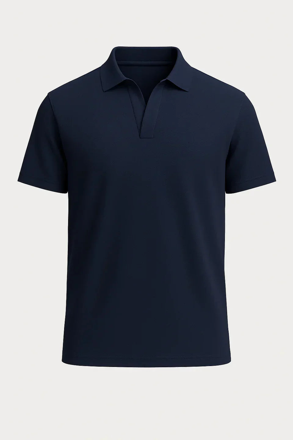 Men's Polo Shirt in Technische Stof Slim Fit