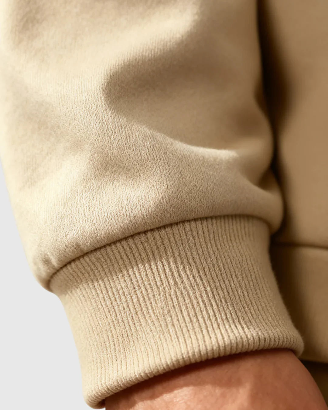 The Contrast Polo — Beige