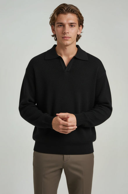 The Knit Lapel Shirt