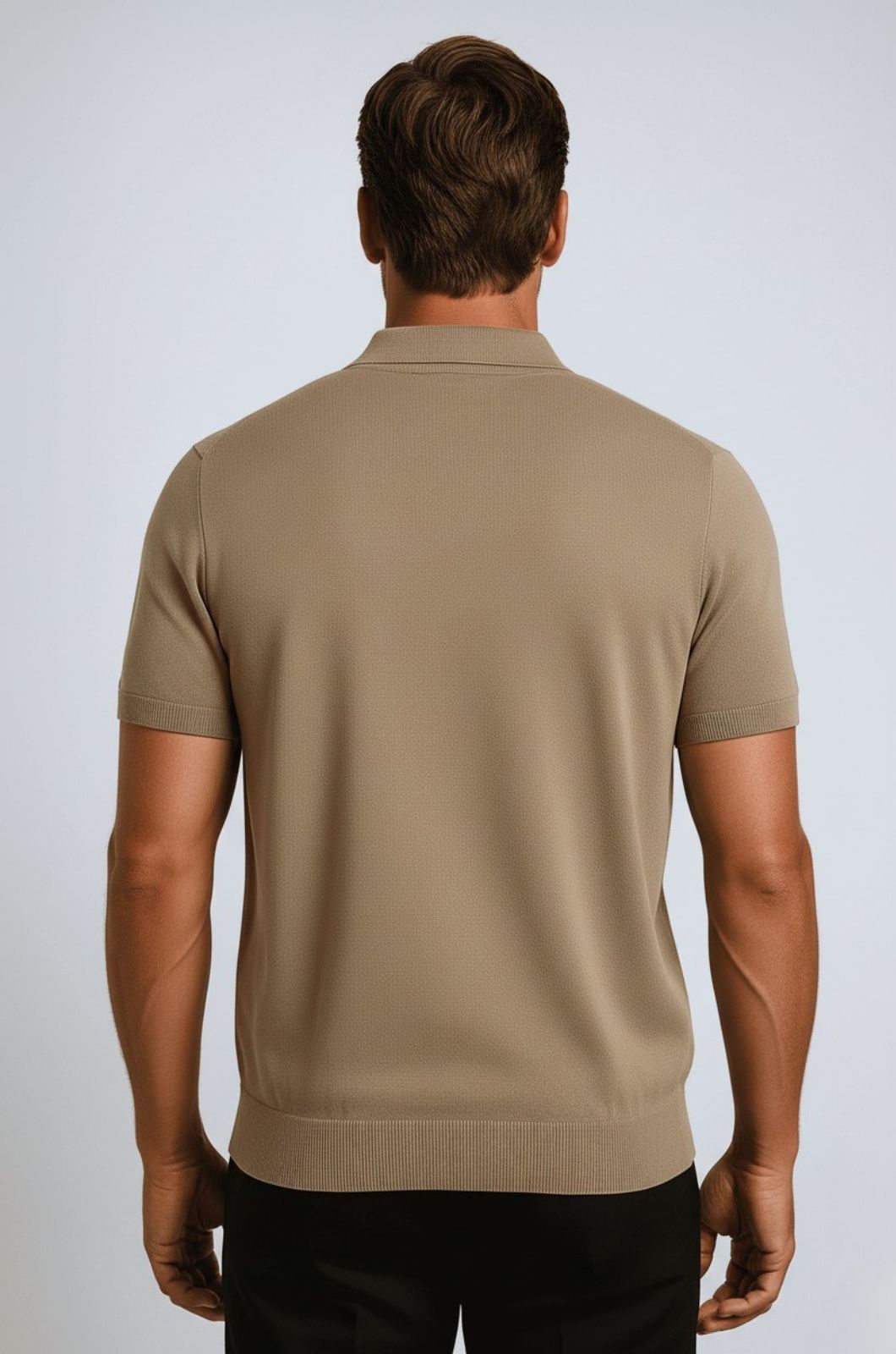 Polo Hombre en Tejido Técnico Slim Fit