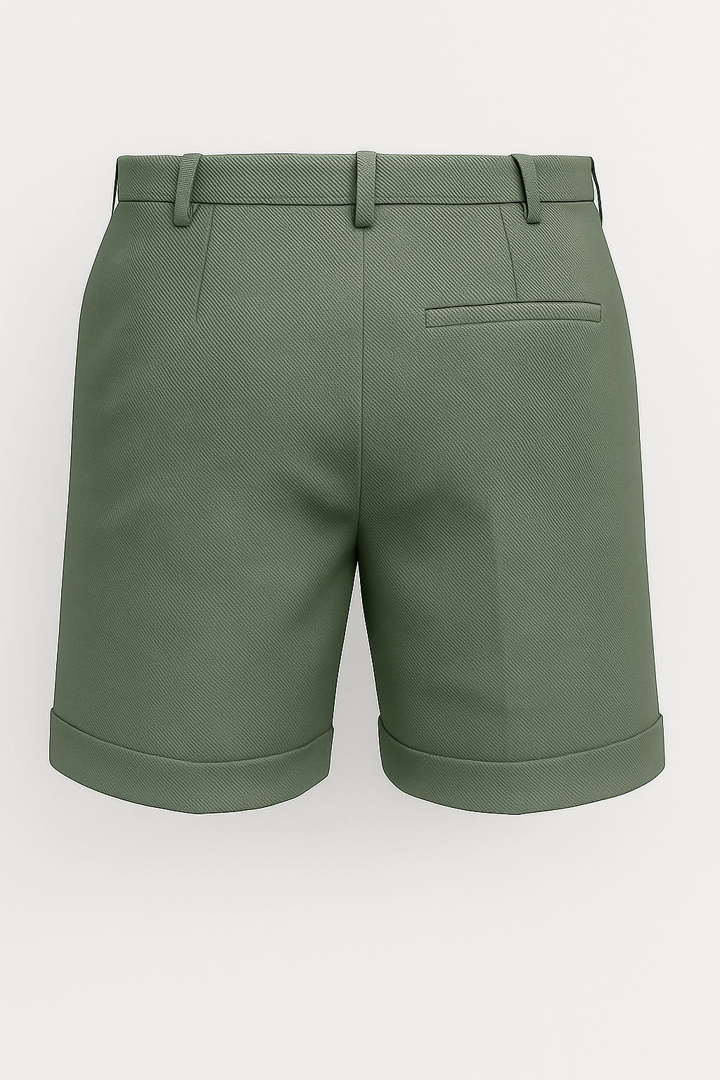 The Pleated Short - Green