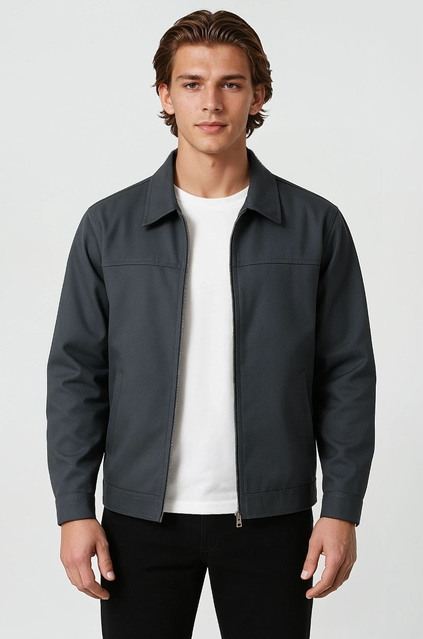 Lightweight Twill Jacket voor Men's - Dark Grey