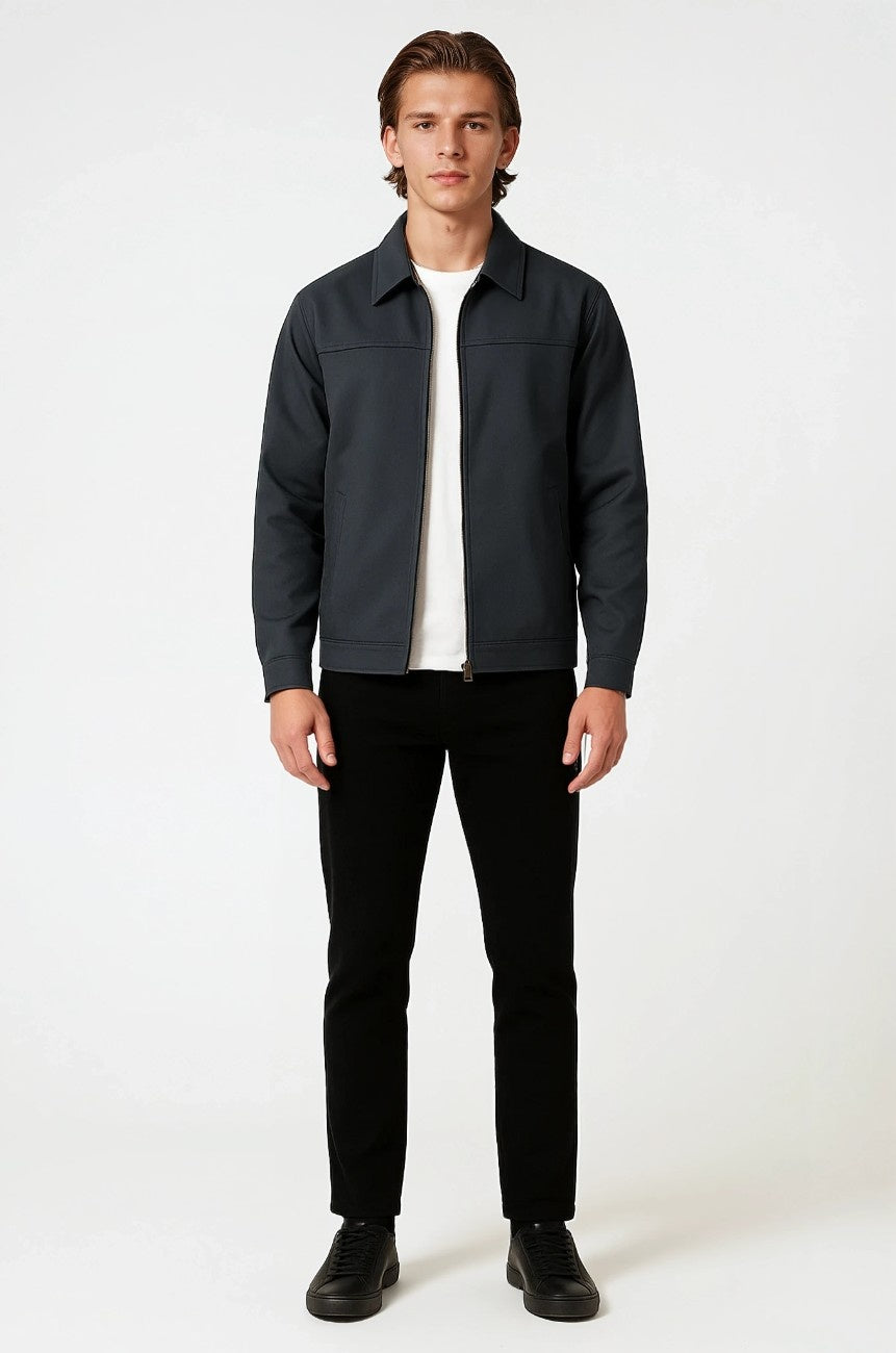 Lightweight Twill Jacket voor Men's - Dark Grey