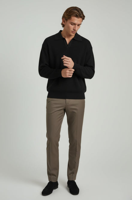 The Knit Lapel Shirt