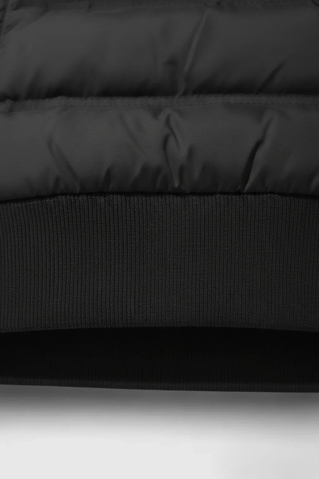 Loose Fit Donsjack met Capuchon - Black