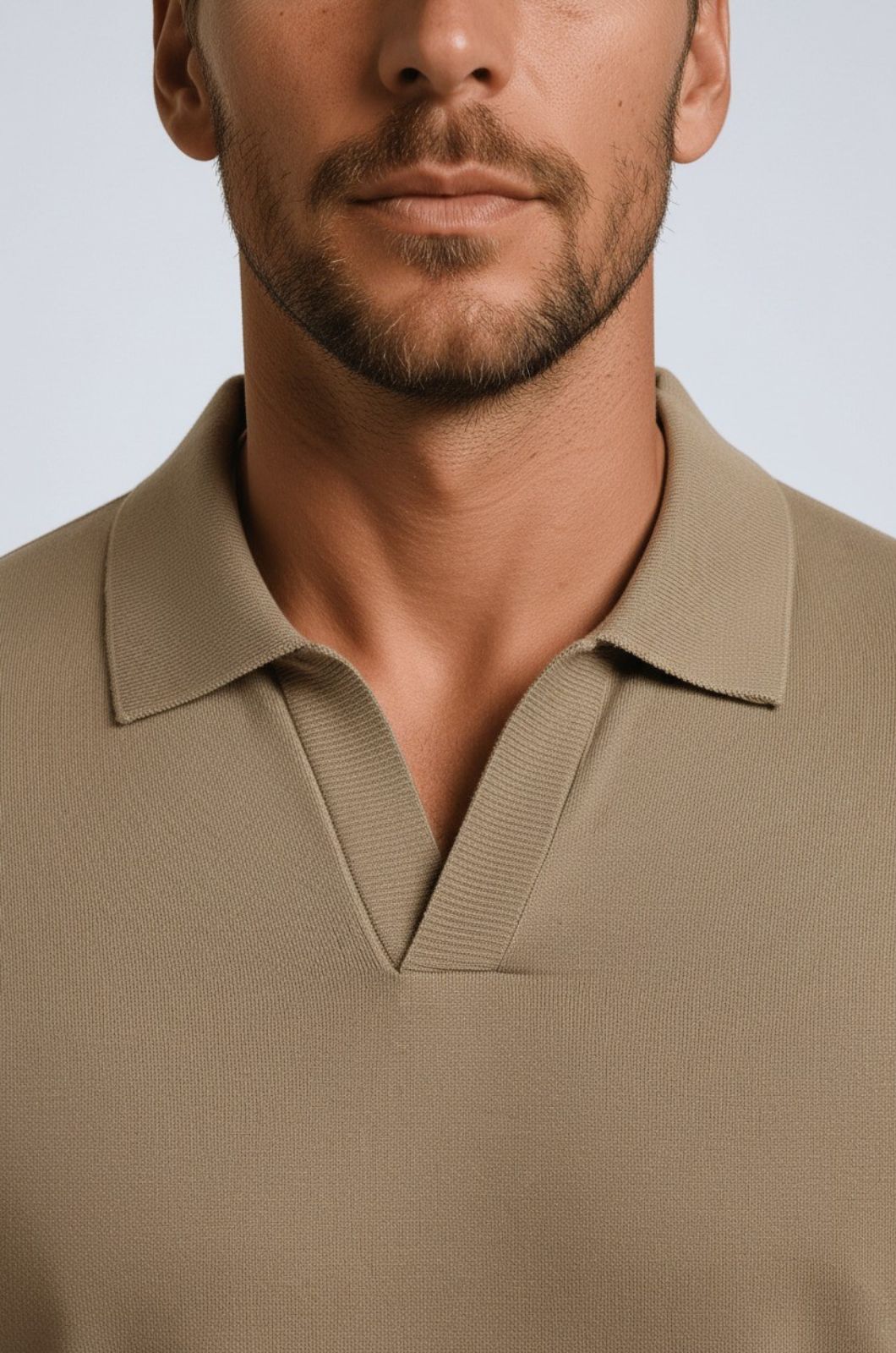 Polo Hombre en Tejido Técnico Slim Fit