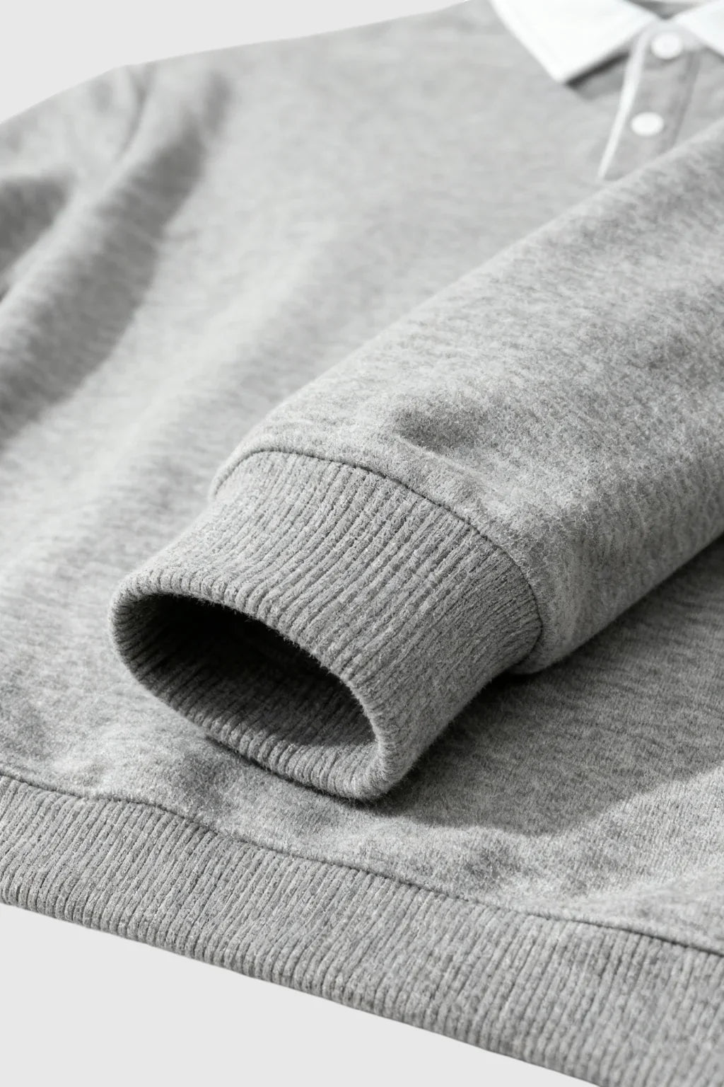The Contrast Polo — Grijs