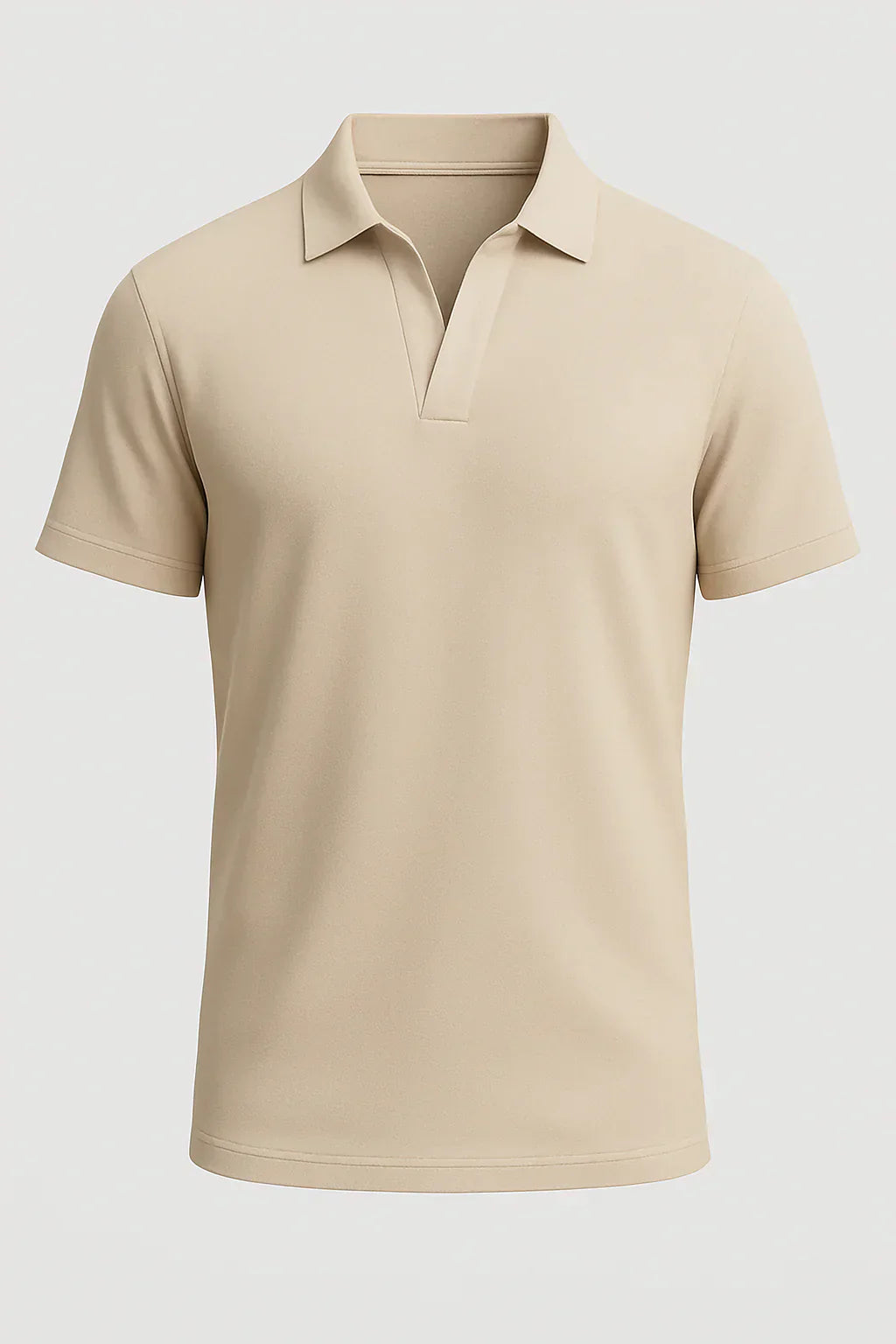 Men's Polo Shirt in Technische Stof Slim Fit