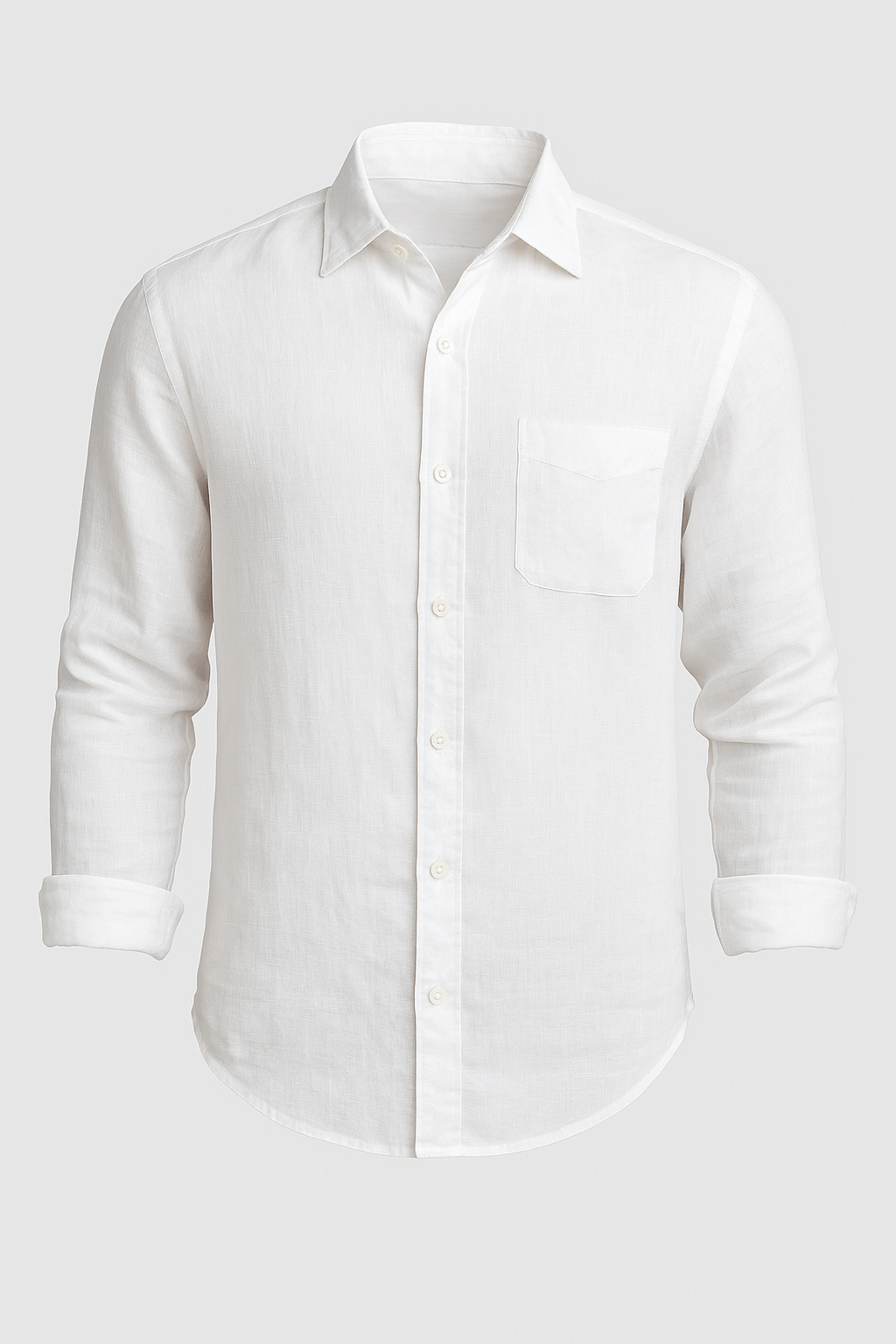 Monaco Linen Shirt - White