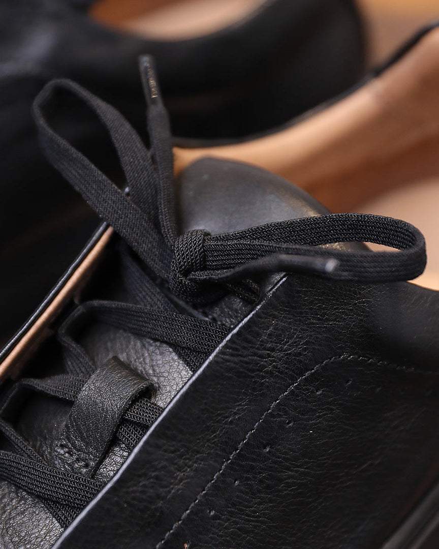 The Softey® Leather Low Sneakers