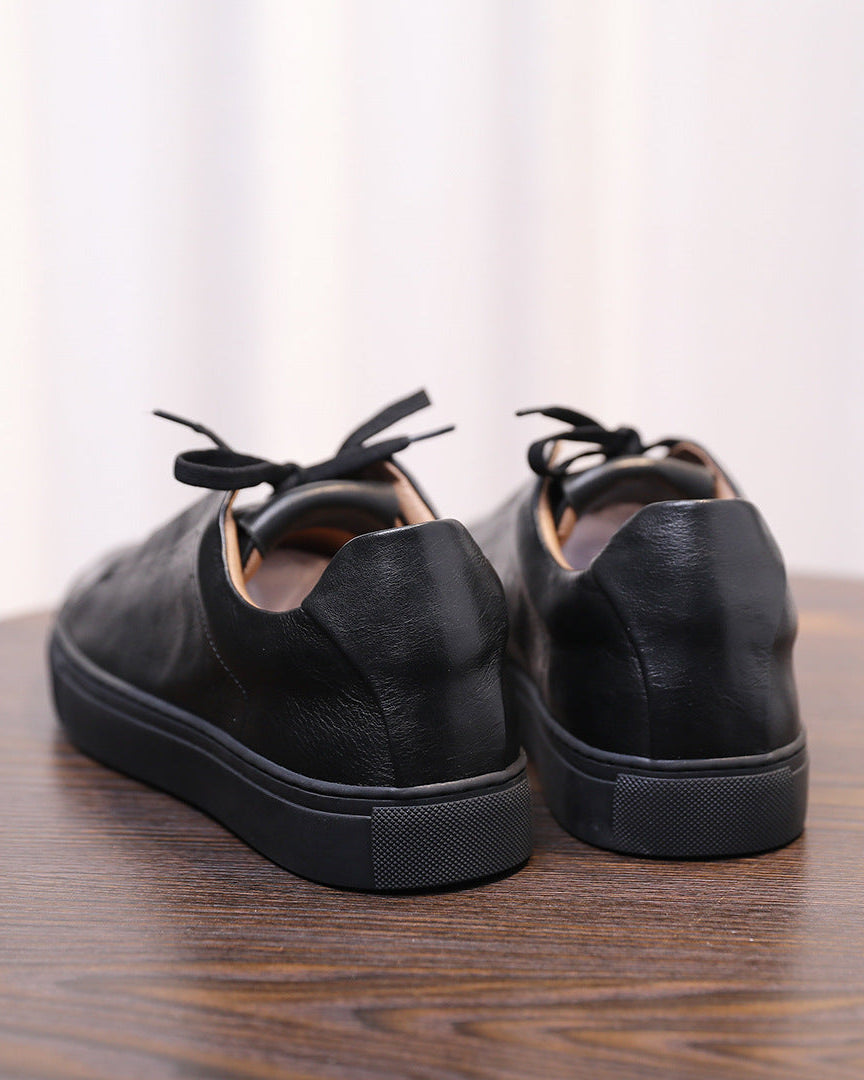 The Softey® Leather Low Sneakers