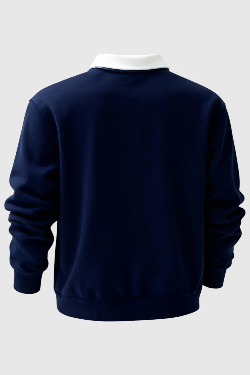 The Contrast Polo - Dark Blue