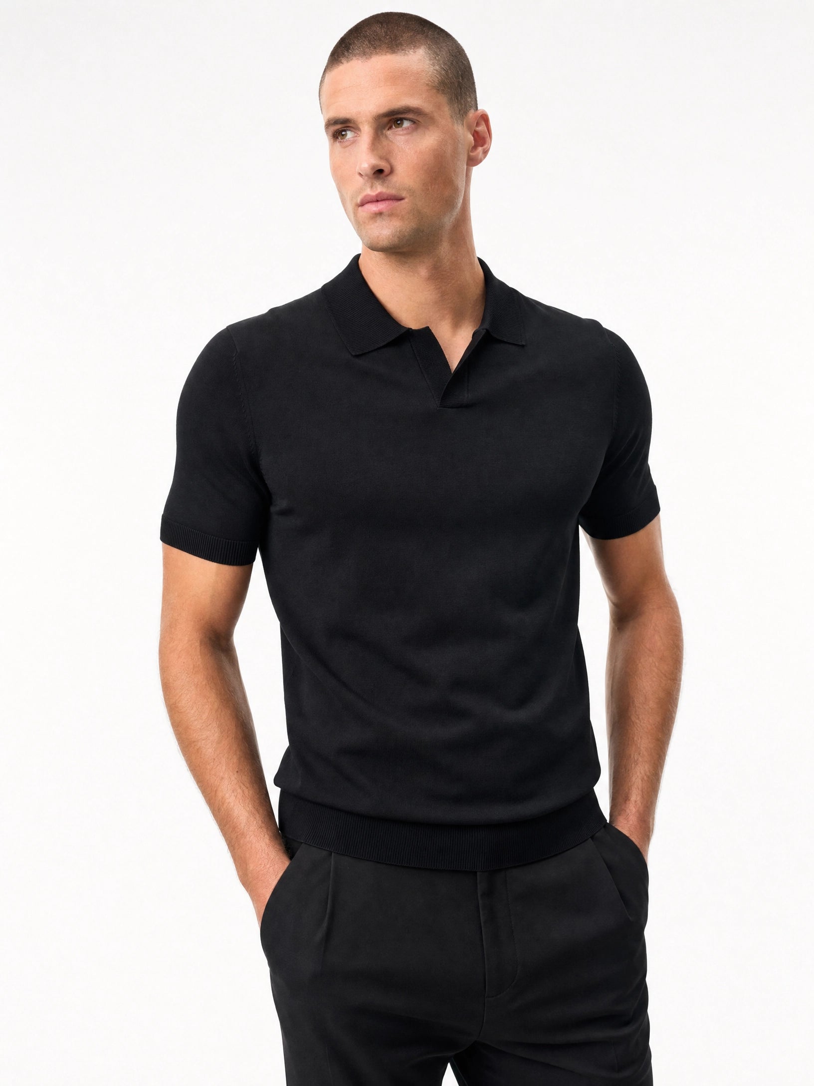 LINKD Knit Polo Shirt