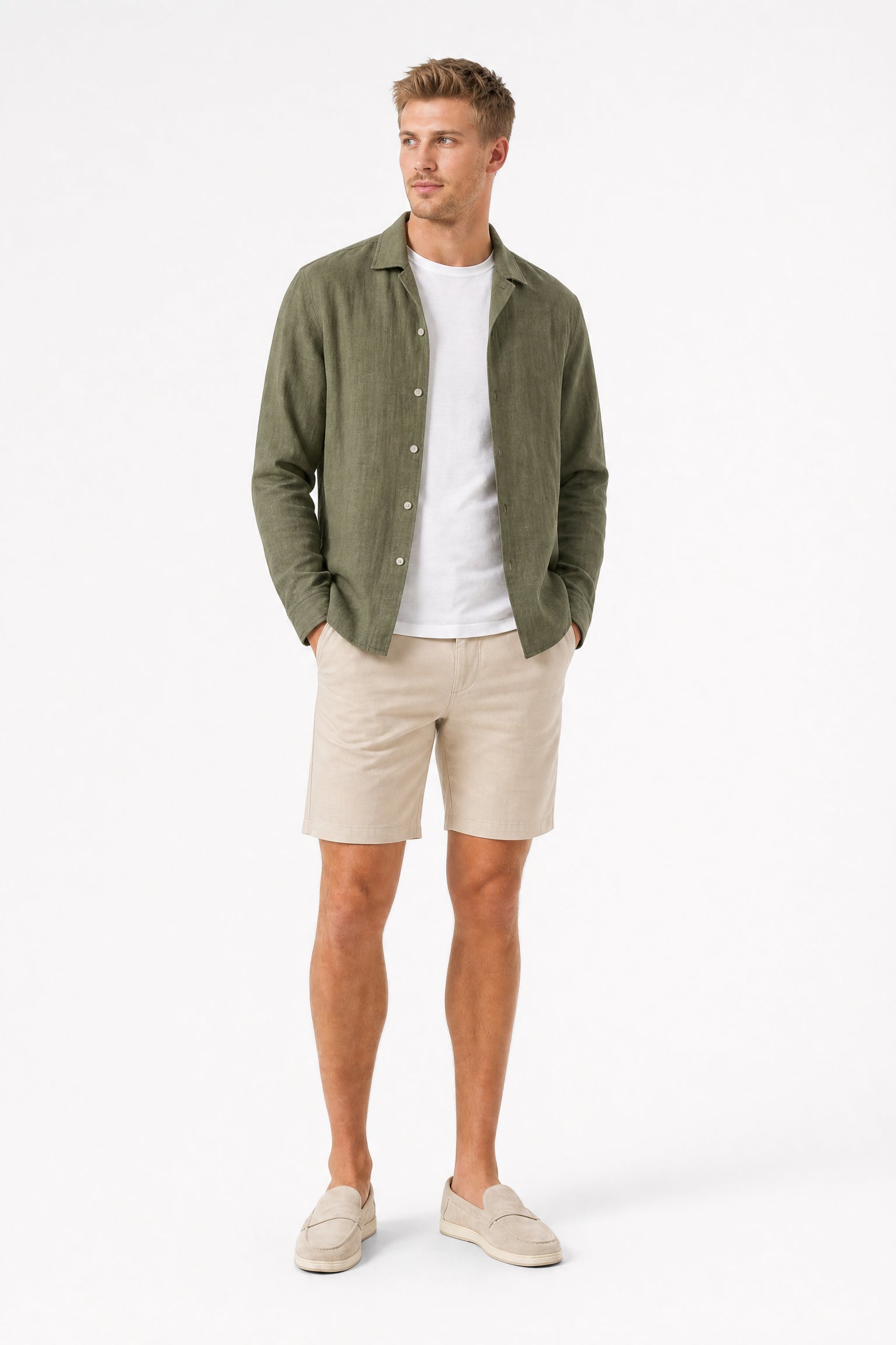 LINKD Linen Overshirt