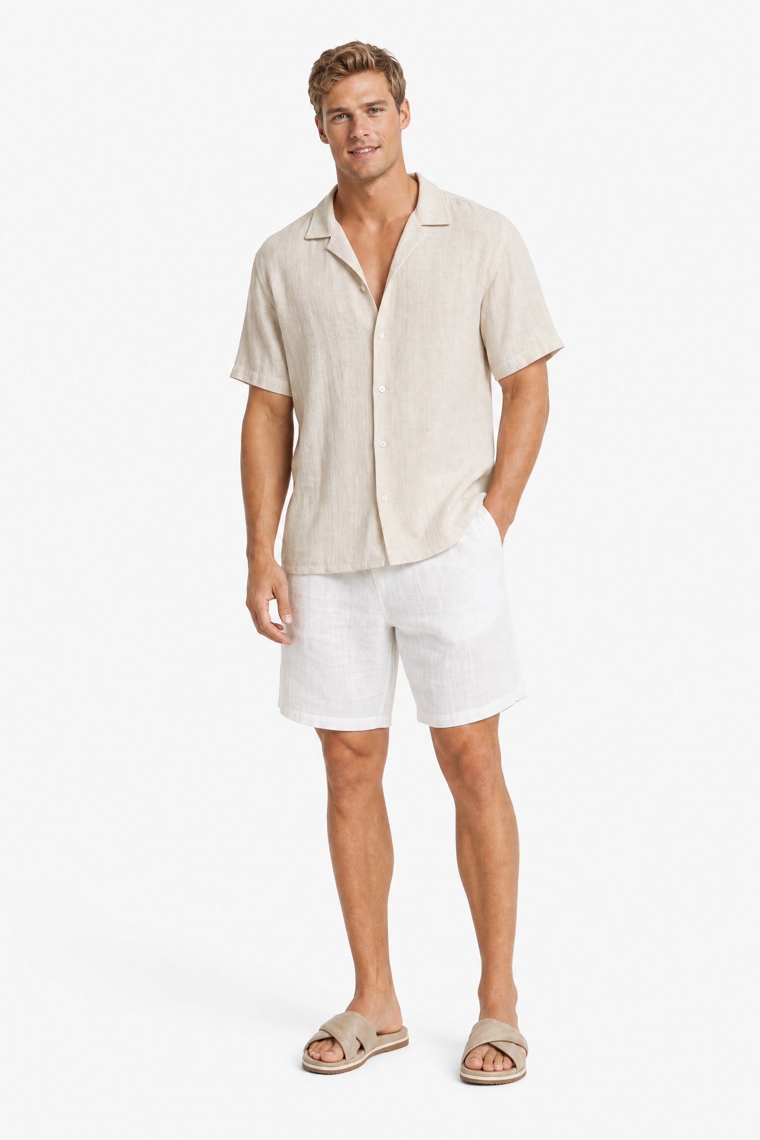 LINKD Linen Short Sleeve Shirt