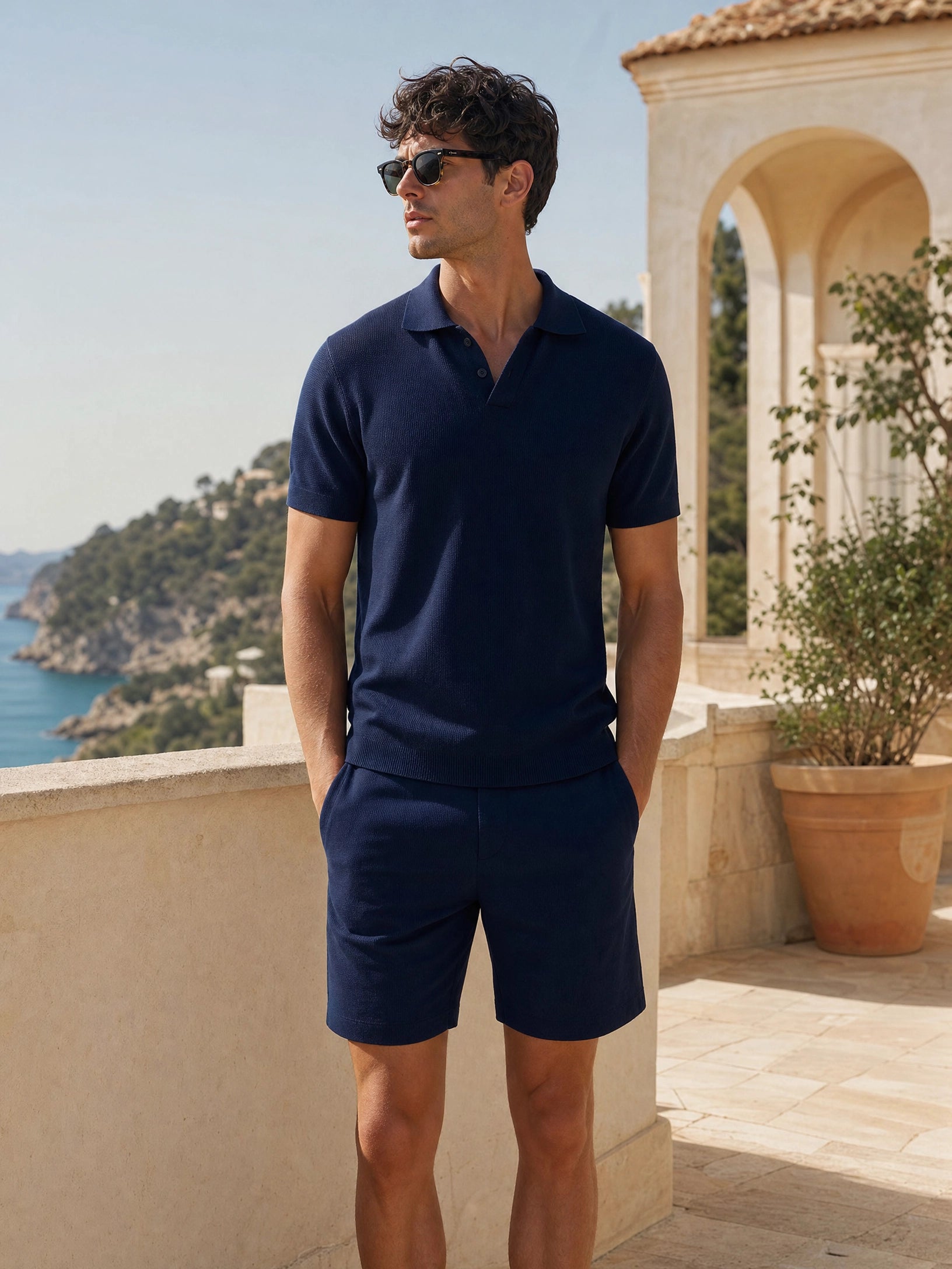 LINKD Summer Set — Polo + Shorts